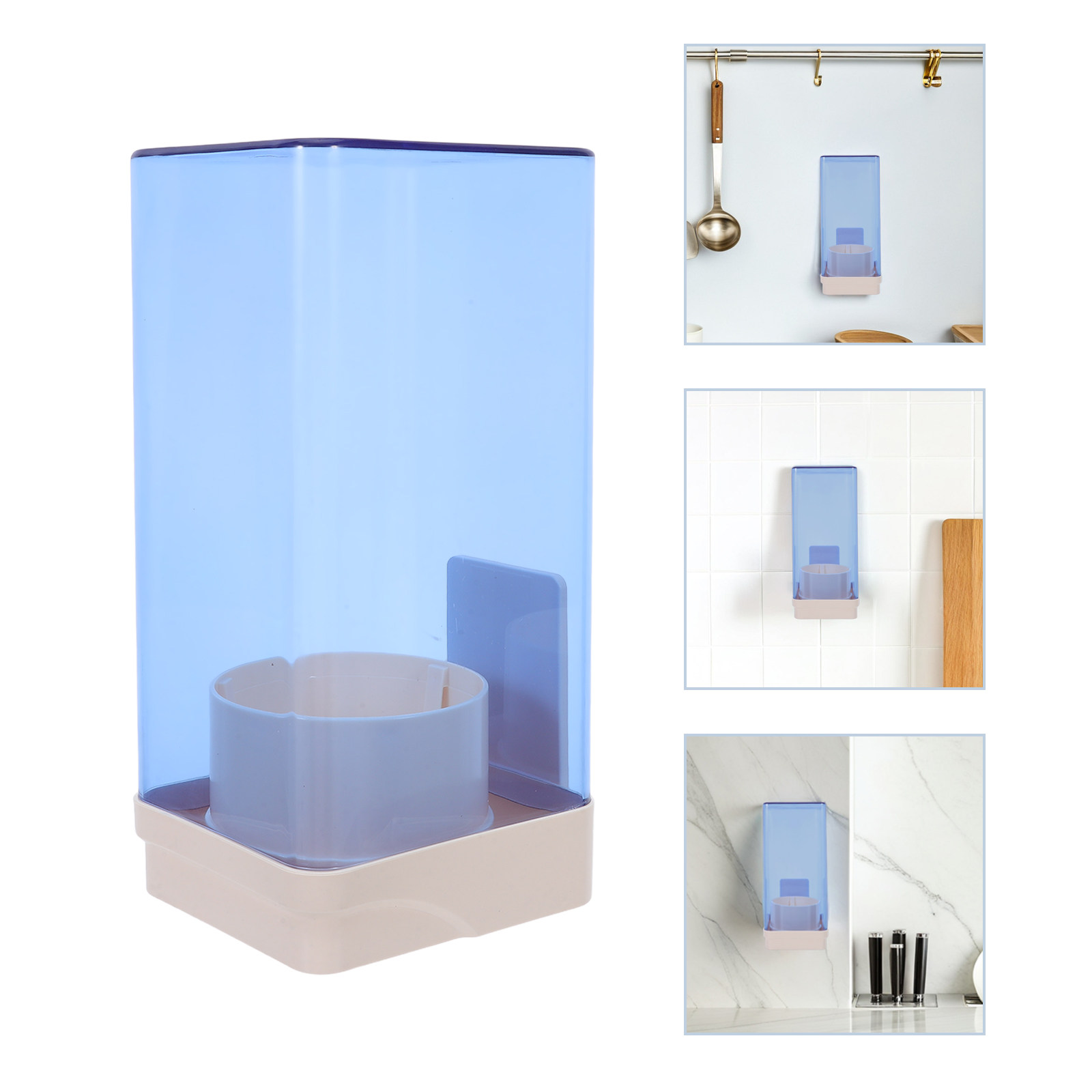 Home Gym Gym - Paper Cup Dispenser Wall Mounted Dustproof