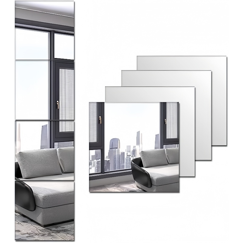 Home Gym Rental - 5PCS 2mm Thick Elegant Acrylic Mirror