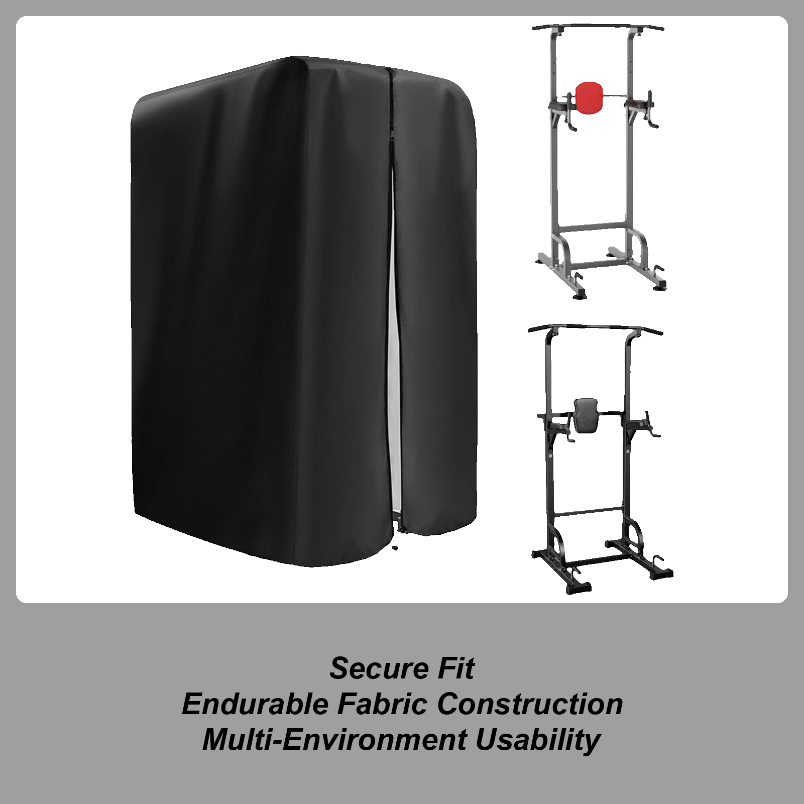 Home Gym Organization - Pull-up Dip Station Cover Dustproof Strength