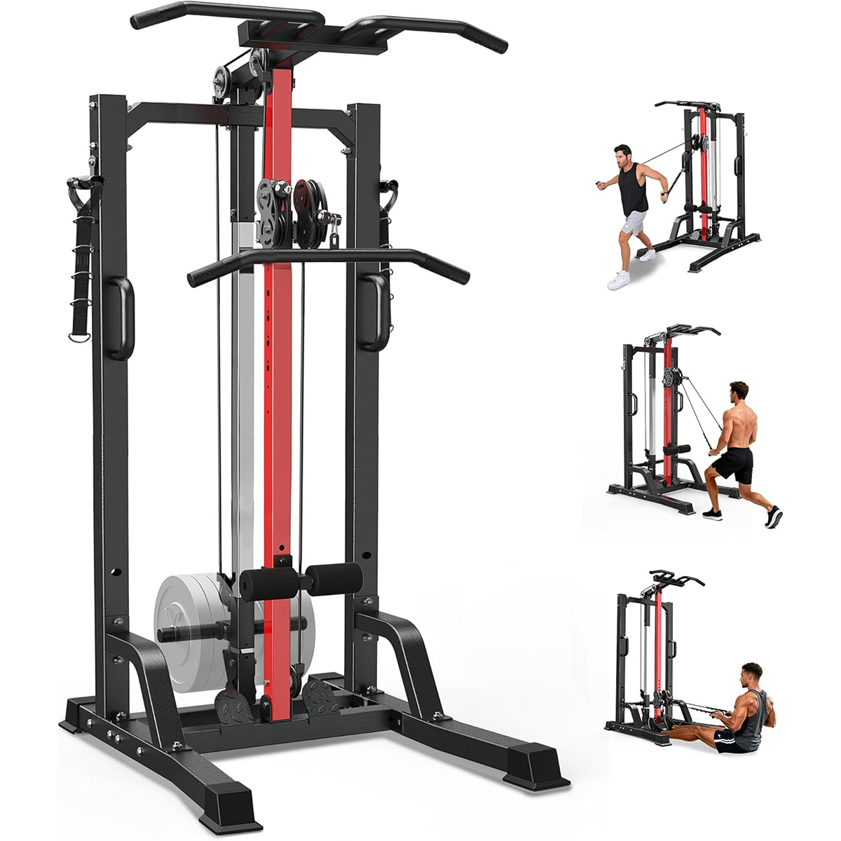 Pooboo Home Gym Machine - High - Home Gym Leg Machine review and price