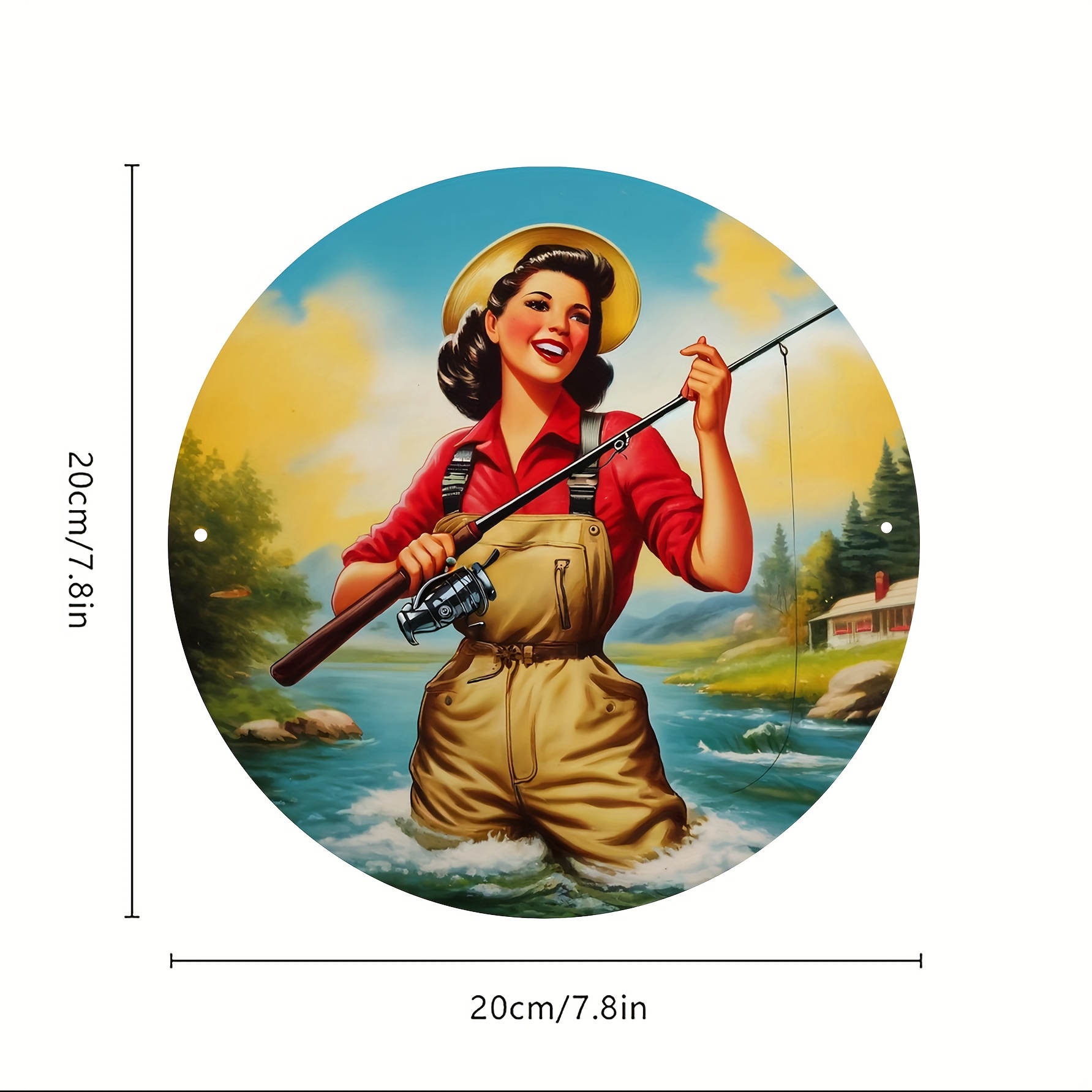 Fly Fishing Aluminum Sign - Pe - Home Gym In Garage review and price