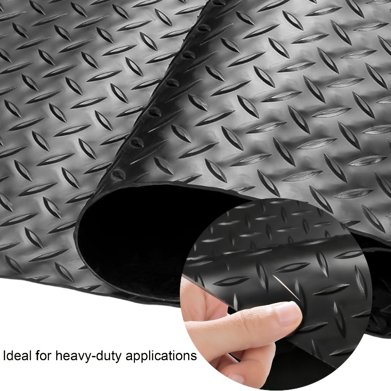 Rubber Diamond Floor Mat - Dur - Home Gym In Garage review and price