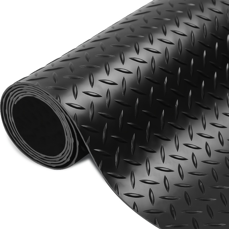 Rubber Diamond Floor Mat - Dur - Home Gym In Garage review and price