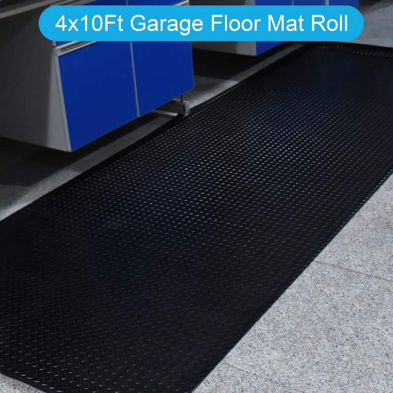 Rubber Diamond Floor Mat - Dur - Home Gym In Garage review and price