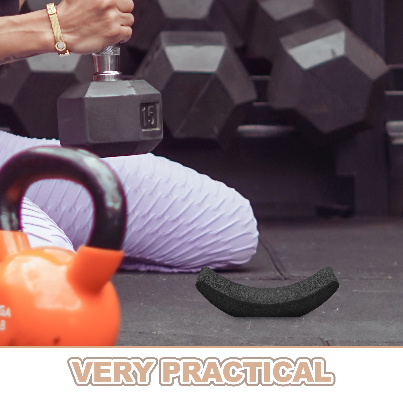 4Pcs Heavy Duty Rubber Dumbbel - Home Gym Gym review and price