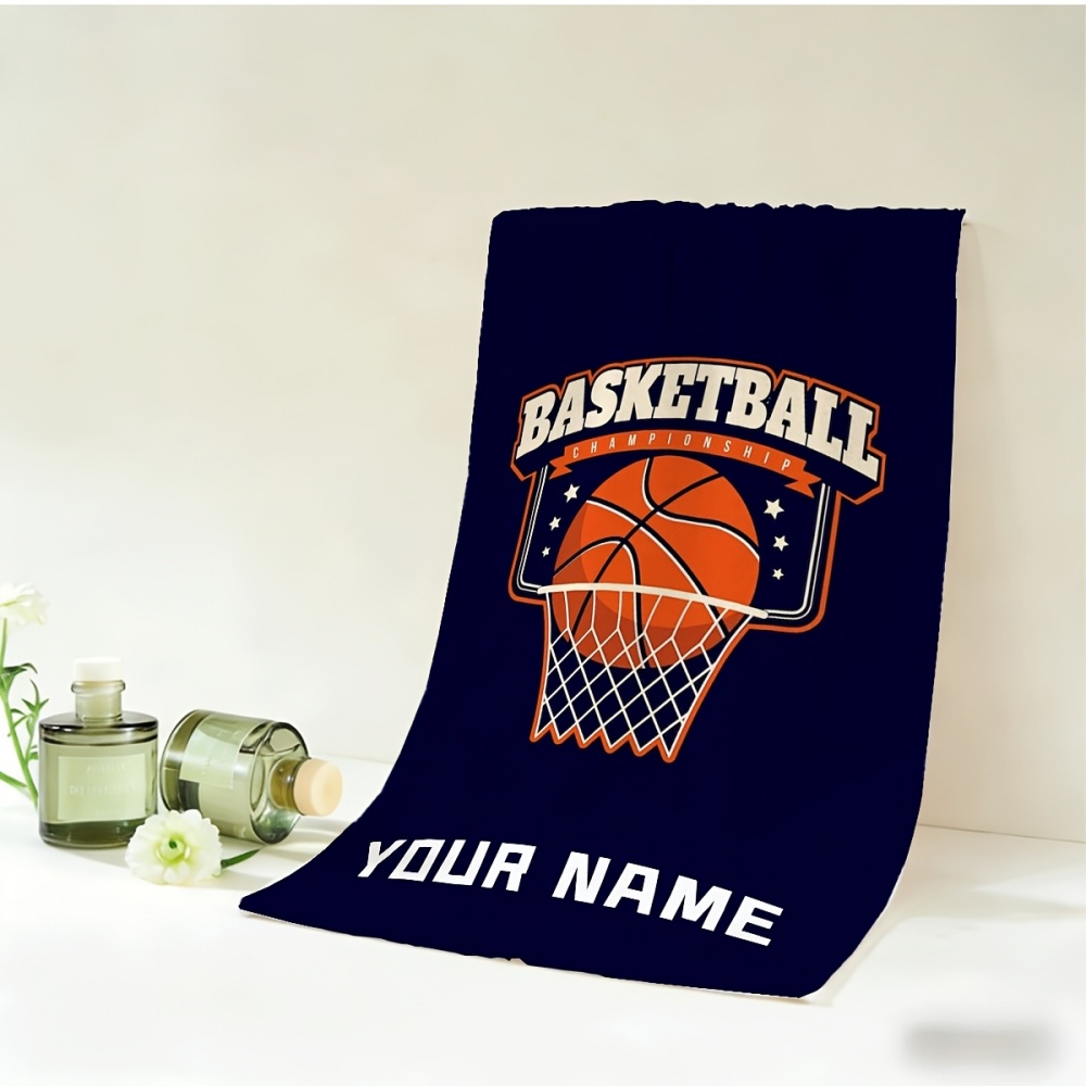 2pcs Name/Text Basketball Towe - Home Gym Equipment Amazon review and price