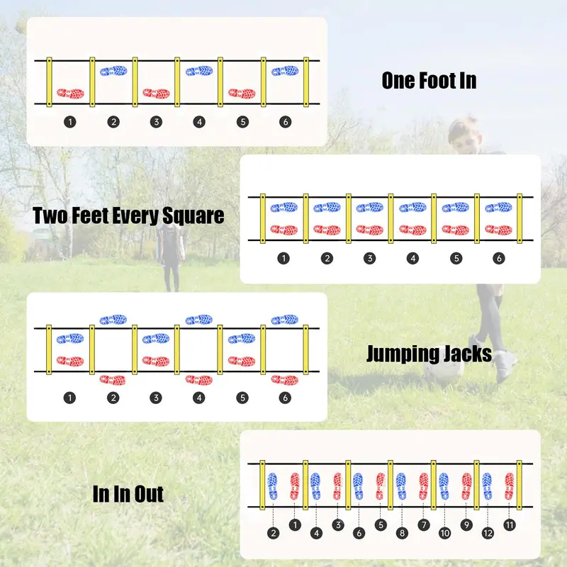 6m Agility Ladder &  football  - Agility Ladder Speed review and price