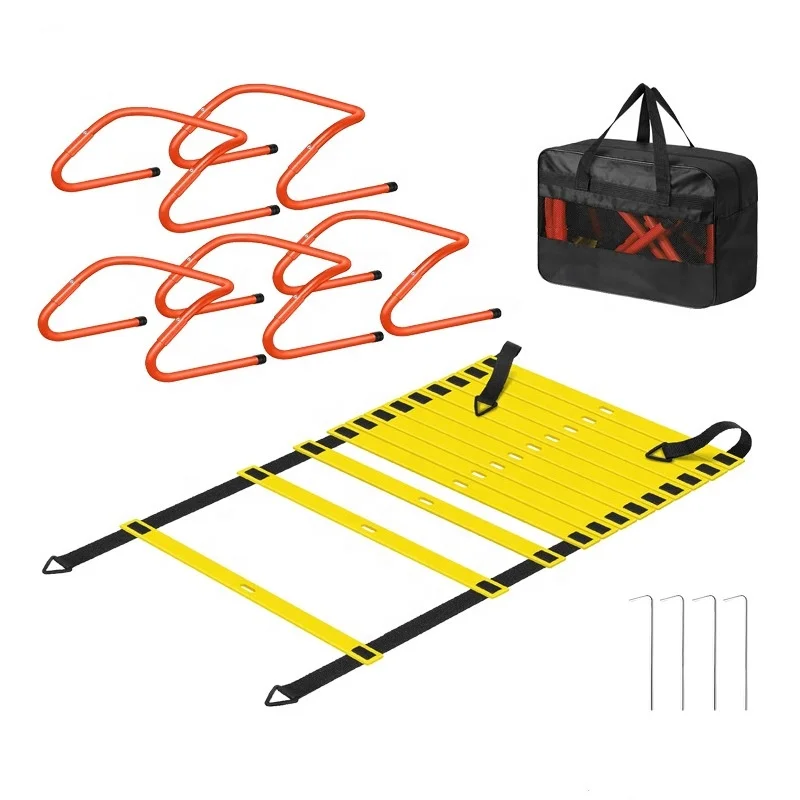Adjustable Agility Hurdle Ladd - Agility Ladder Speed review and price