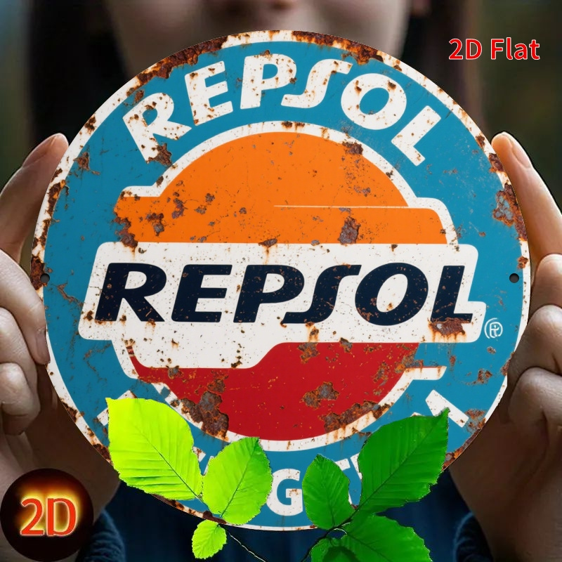 2D Flat, 1pc Vintage REPSOL Lo - Home Gym In Garage review and price