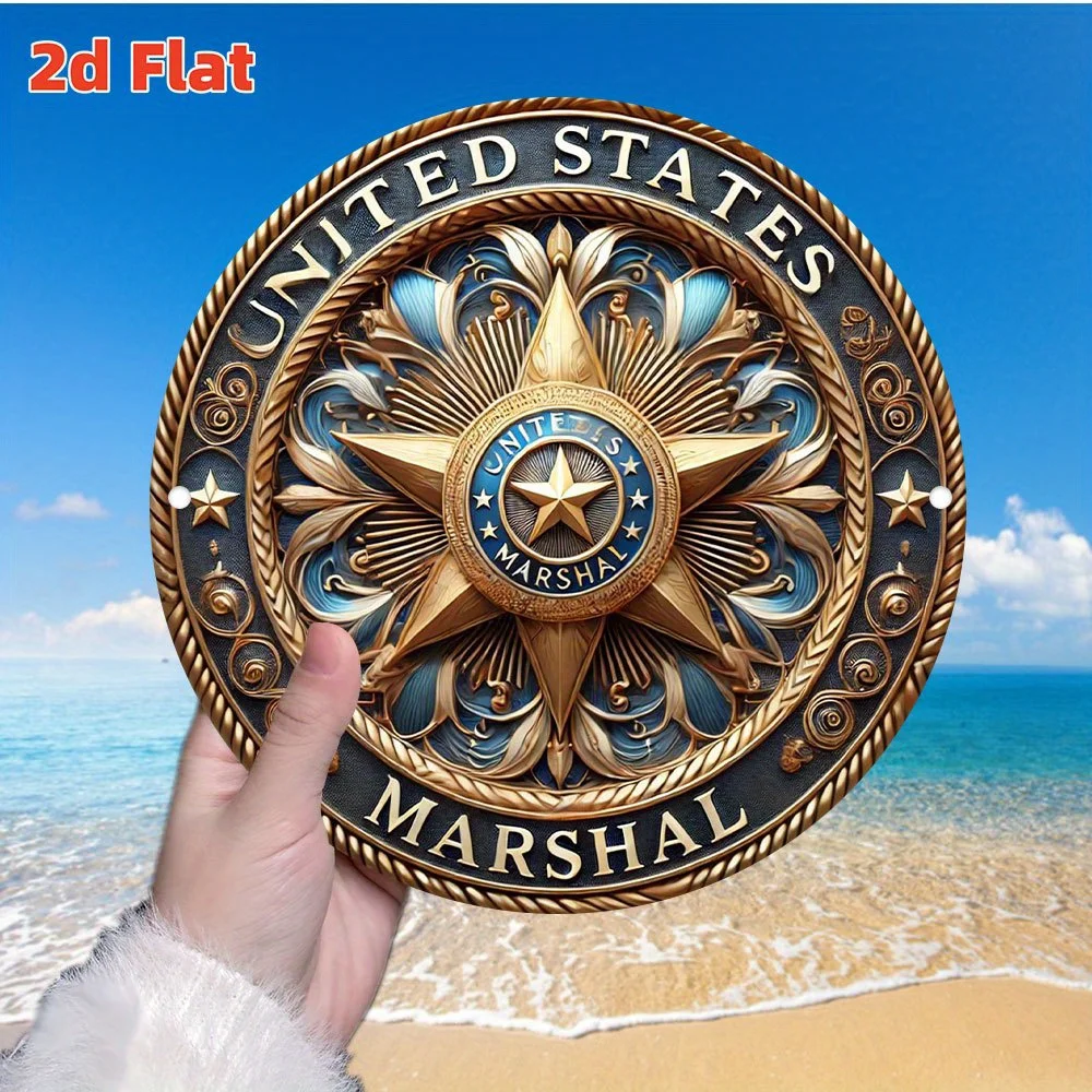 2D Flat Ornate Golden Star US  - Home Gym In Garage review and price