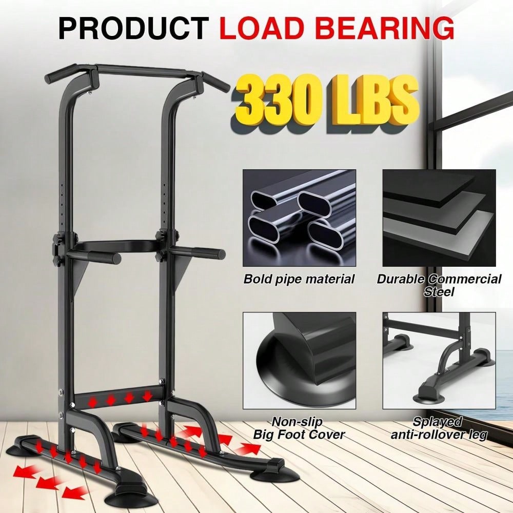 Gaderth Power Tower Dip Statio - Home Gym Organization review and price