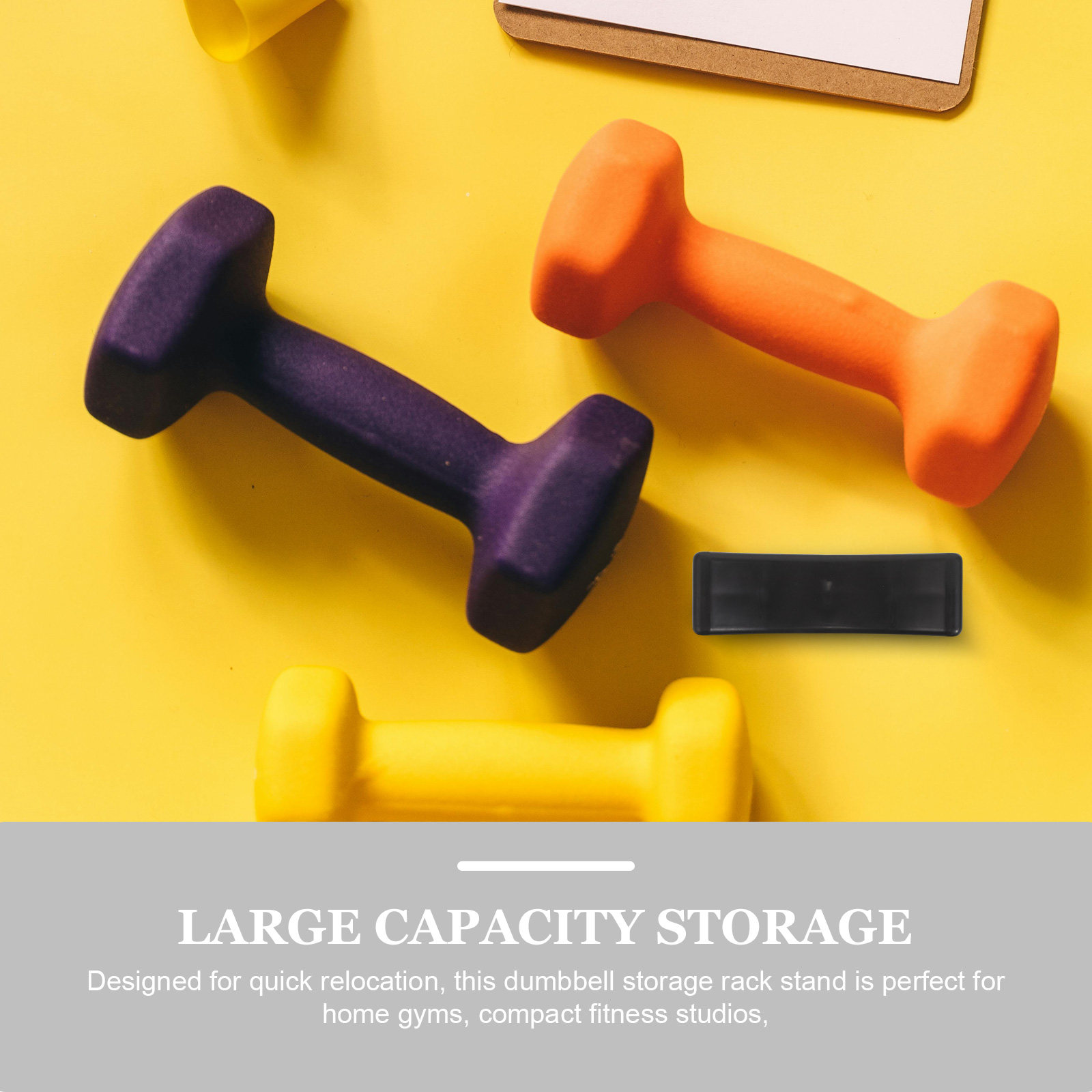 8Pcs Dumbbell Holder Rack Holl - Home Gym Gym review and price