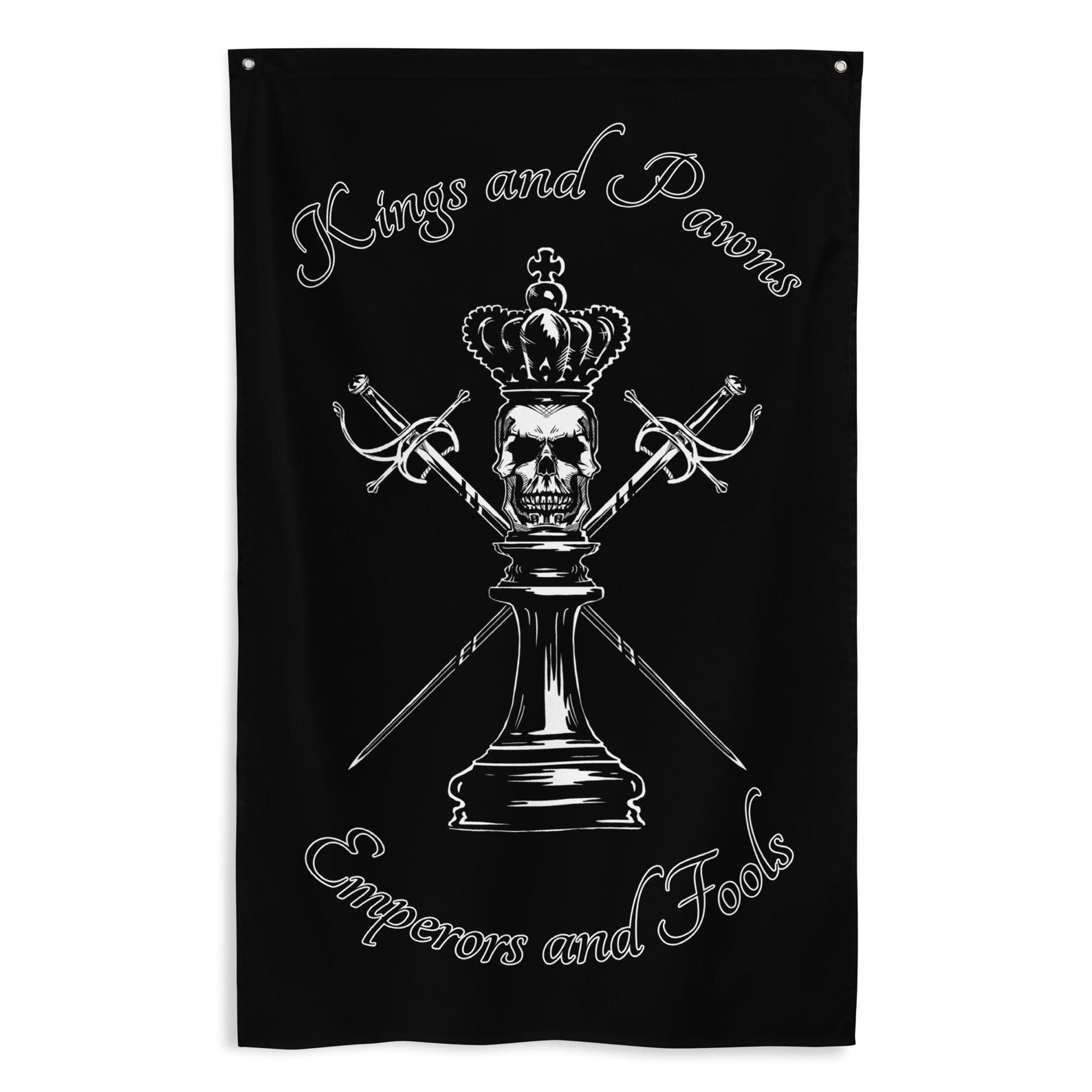 Kings and Pawns Gym Flag Decor - Home Gym In Garage review and price