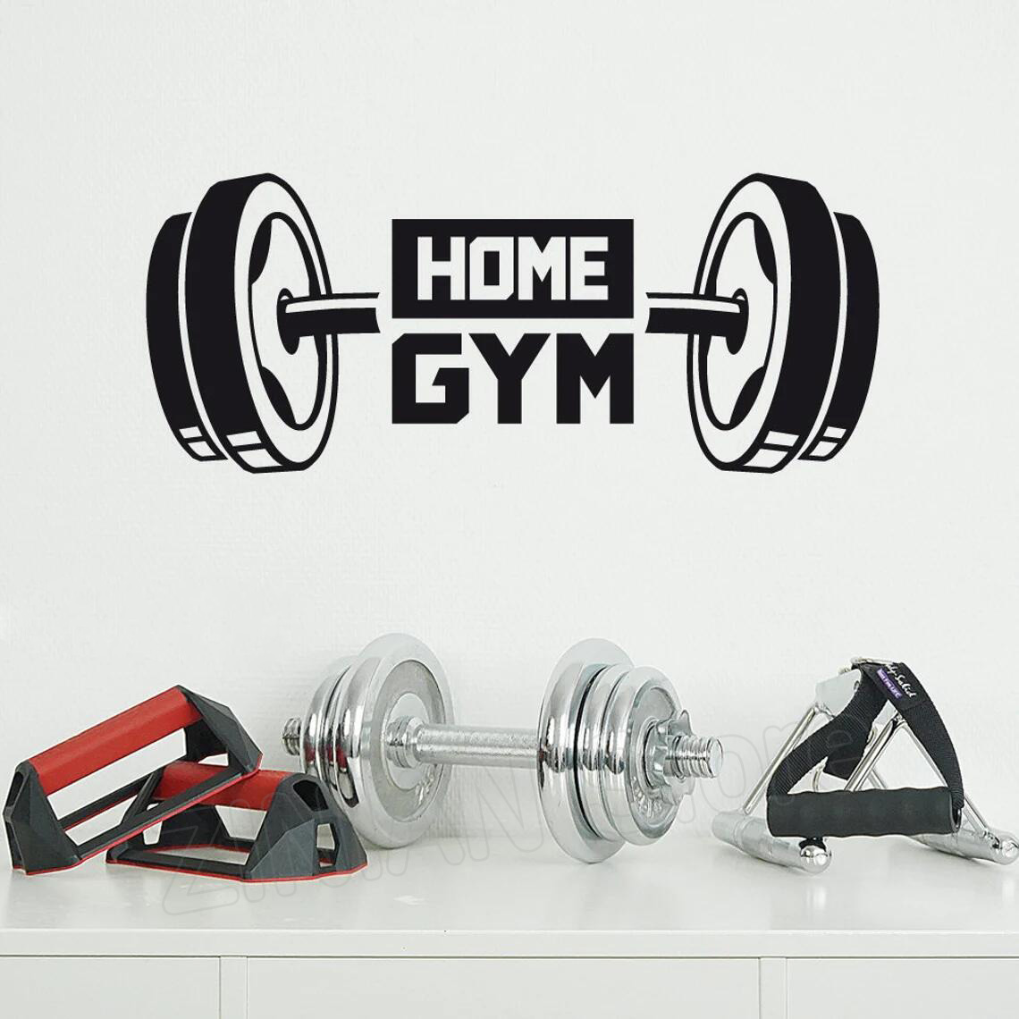 Fitness Home Gym Decor Wall St - Home Gym In Garage review and price
