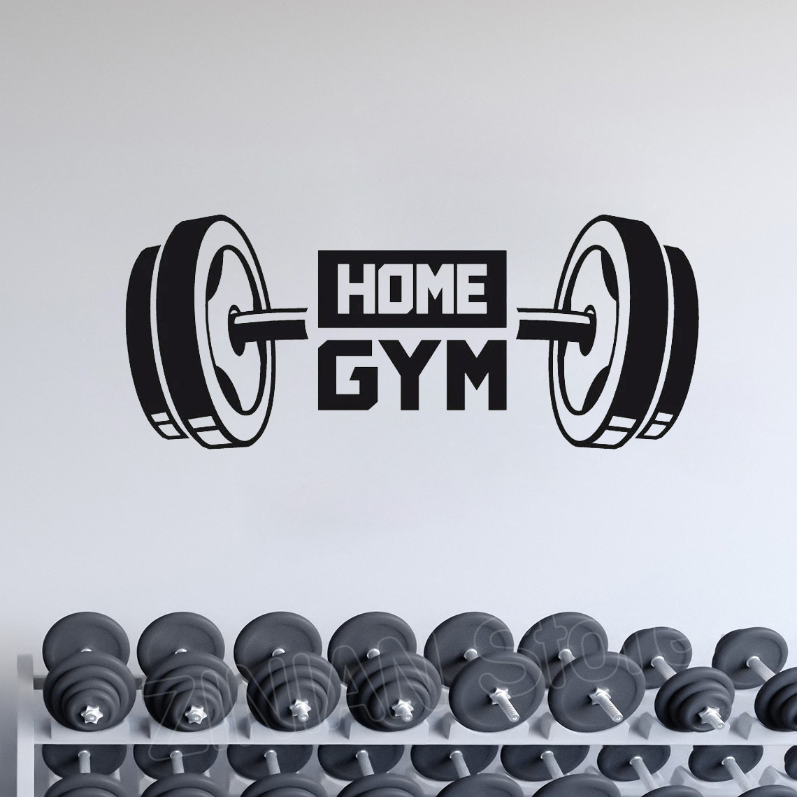 Fitness Home Gym Decor Wall St - Home Gym In Garage review and price